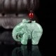 Elephant Jade Luck Strength Necklace Pendant Elephant Jade Luck Strength Necklace Pendant