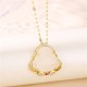 Natural Laughing Buddha Peace Necklace Natural Laughing Buddha Peace Necklace