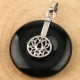 Amethyst Pink Crystal Lotus Healing Necklace Amethyst Pink Crystal Lotus Healing Necklace