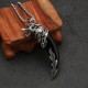 Wolf Tooth Titanium Steel Balance Necklace Wolf Tooth Titanium Steel Balance Necklace