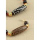 Tibetan Nine-Eye Dzi Bead Protection Necklace