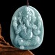 Jade Ganesh Protection Amulet Pendant