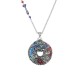 Phoenix Peony Luck Protection Necklace