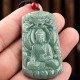 Tathagata Buddha Jade Amulet Necklace Pendant