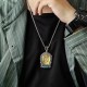 Tibetan Zodiac Buddha Prosperity Dzi Bead Necklace Pendant Tibetan Zodiac Buddha Prosperity Dzi Bead Necklace Pendant