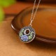 Koi Fish Lotus Peace Buckle Wealth Necklace Pendant Koi Fish Lotus Peace Buckle Wealth Necklace Pendant