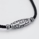 999 Silver Nine-Eye Dzi Bead Protection Necklace 999 Silver Nine-Eye Dzi Bead Protection Necklace
