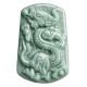 Year of the Dragon Jade Success Amulet Necklace