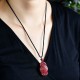 Laughing Buddha Yin Yang Cinnabar Blessing Necklace