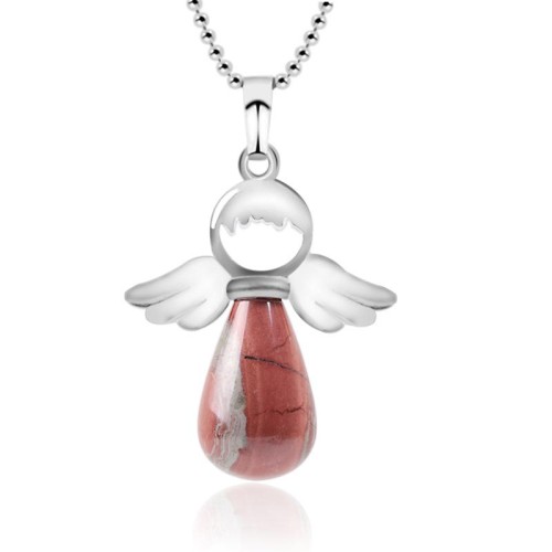 Little Angel Wings Crystal Luck Necklace Little Angel Wings Crystal Luck Necklace