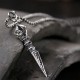 925 Sterling Silver Dorje Vajra Enlightenment Necklace 925 Sterling Silver Dorje Vajra Enlightenment Necklace