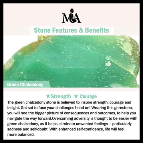 Green Chalcedony Round Peace Buckle Strength Pendant Green Chalcedony Round Peace Buckle Strength Pendant