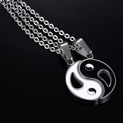 Yin Yang Couple Pendant Necklace Yin Yang Couple Pendant Necklace