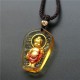 Tibetan Buddha Liuli Crystal Serenity Necklace