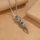 Dorje Vajra Dzi Bead Wealth Necklace Pendant Dorje Vajra Dzi Bead Wealth Necklace Pendant