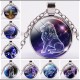 12 Constellations Zodiac Moon Star Protection Necklace 12 Constellations Zodiac Moon Star Protection Necklace