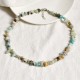 Natural Crystal Stone Luck Necklace Pendant Natural Crystal Stone Luck Necklace Pendant