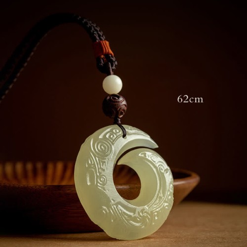 Peace Buckle Red Sandalwood Agate Necklace Peace Buckle Red Sandalwood Agate Necklace