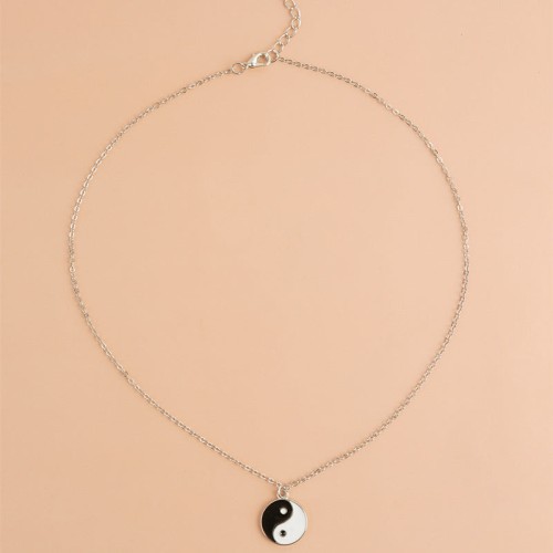 Yin Yang Harmony Balance Necklace Pendant (2pcs) Yin Yang Harmony Balance Necklace Pendant (2pcs)