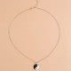 Yin Yang Harmony Balance Necklace Pendant (2pcs) Yin Yang Harmony Balance Necklace Pendant (2pcs)