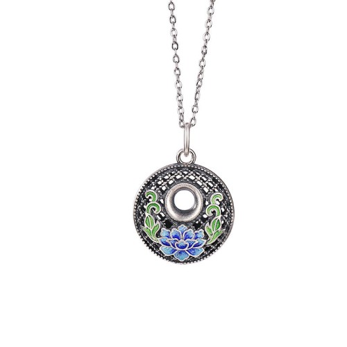 Koi Fish Lotus Peace Buckle Wealth Necklace Pendant Koi Fish Lotus Peace Buckle Wealth Necklace Pendant