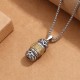 Tibetan Om Mani Padme Hum Wisdom Necklace