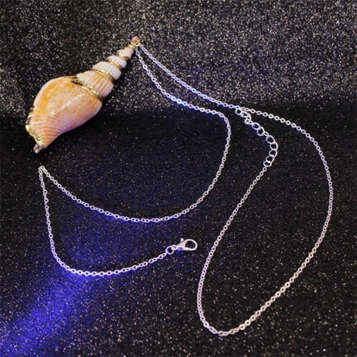 Shankha Conch Shell Lucky Necklace Shankha Conch Shell Lucky Necklace