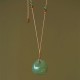 Natural Jade Luck Prosperity Necklace Pendant Natural Jade Luck Prosperity Necklace Pendant
