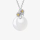 925 Silver Chalcedony Twelve Months Flower Harmony Pendant 925 Silver Chalcedony Twelve Months Flower Harmony Pendant