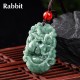 Natural Jade 12 Chinese Zodiac Prosperity Necklace Natural Jade 12 Chinese Zodiac Prosperity Necklace