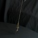 Pentagram Eye of God Feather Copper Healing Necklace Pentagram Eye of God Feather Copper Healing Necklace