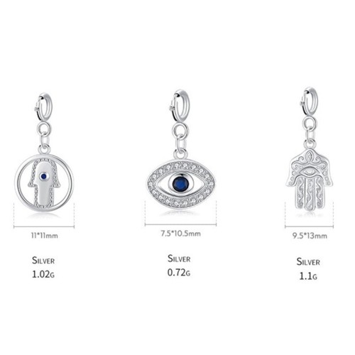Evil Eye Hamsa Symbol Prosperity Necklace Pendant Evil Eye Hamsa Symbol Prosperity Necklace Pendant