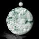 Mountain Landscape Jade Abundance Necklace
