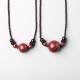 Cinnabar Stones Bead Necklace Cinnabar Stones Bead Necklace