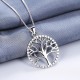 Tree of Life Sterling Silver Creation Necklace Pendant Tree of Life Sterling Silver Creation Necklace Pendant