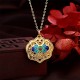 Tibet Auspicious Clouds Copper Luck Necklace Tibet Auspicious Clouds Copper Luck Necklace