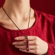 Chinese Zodiac Buddha Cinnabar Amulet Protection Necklace Pendant Chinese Zodiac Buddha Cinnabar Amulet Protection Necklace Pendant
