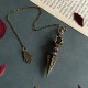 Pentagram Eye of God Feather Copper Healing Necklace Pentagram Eye of God Feather Copper Healing Necklace