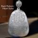 999 Silver Zodiac Natal Buddha Heart Sutra Necklace 999 Silver Zodiac Natal Buddha Heart Sutra Necklace