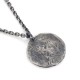 Sterling Silver Yin Yang Hammer Texture Harmony Necklace