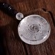 Taoism Five Sacred Mountains Yin Yang Liuli Crystal Balance Necklace