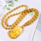 Citrine Guardian Buddha Serenity Necklace Pendant Citrine Guardian Buddha Serenity Necklace Pendant