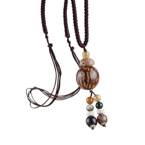 Bodhi Seed Lotus Wisdom Harmony Necklace Bodhi Seed Lotus Wisdom Harmony Necklace