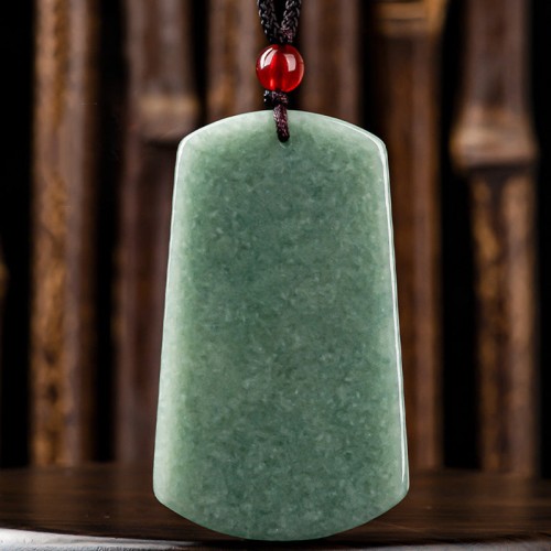 Tathagata Buddha Jade Amulet Necklace Pendant