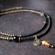 Ebony Dzi Bead Peace Couple Bracelet Necklace Ebony Dzi Bead Peace Couple Bracelet Necklace