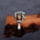 Sterling Silver Zen Buddha Compassion Necklace Pendant