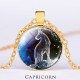 12 Constellations Zodiac Moon Star Protection Necklace 12 Constellations Zodiac Moon Star Protection Necklace