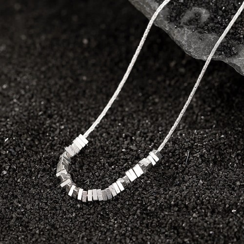 Triangular Pattern Balance Necklace Triangular Pattern Balance Necklace