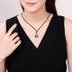 Laughing Buddha Cyan Jade Success Necklace Pendant Laughing Buddha Cyan Jade Success Necklace Pendant