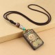 Tibet God of Wealth Ebony Peace Necklace Tibet God of Wealth Ebony Peace Necklace